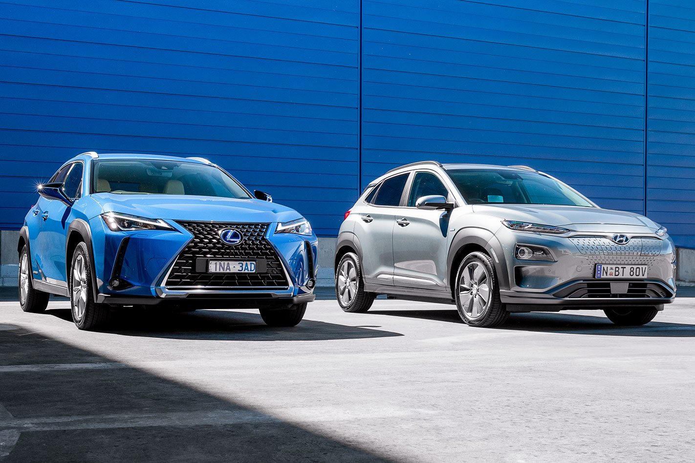 Hyundai Kona Highlander EV vs Lexus UX250H Comparison