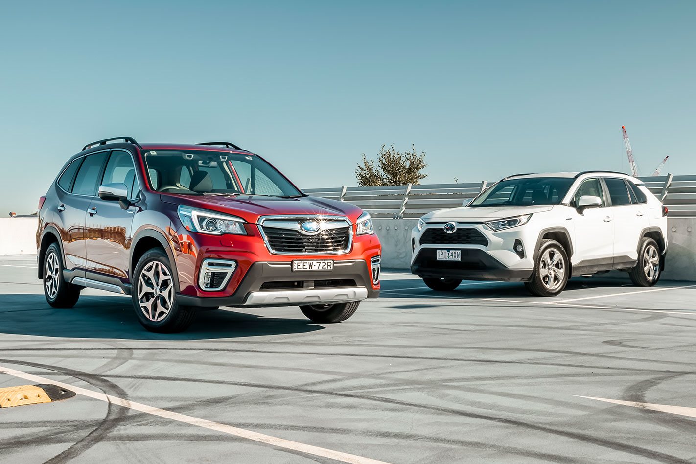 Twin test: Subaru Forester Hybrid vs Toyota RAV4 Hybrid