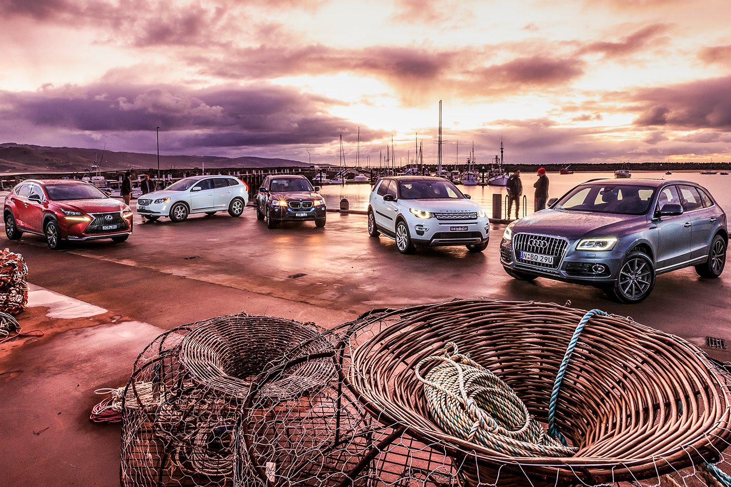 Five premium mid-size SUVs
