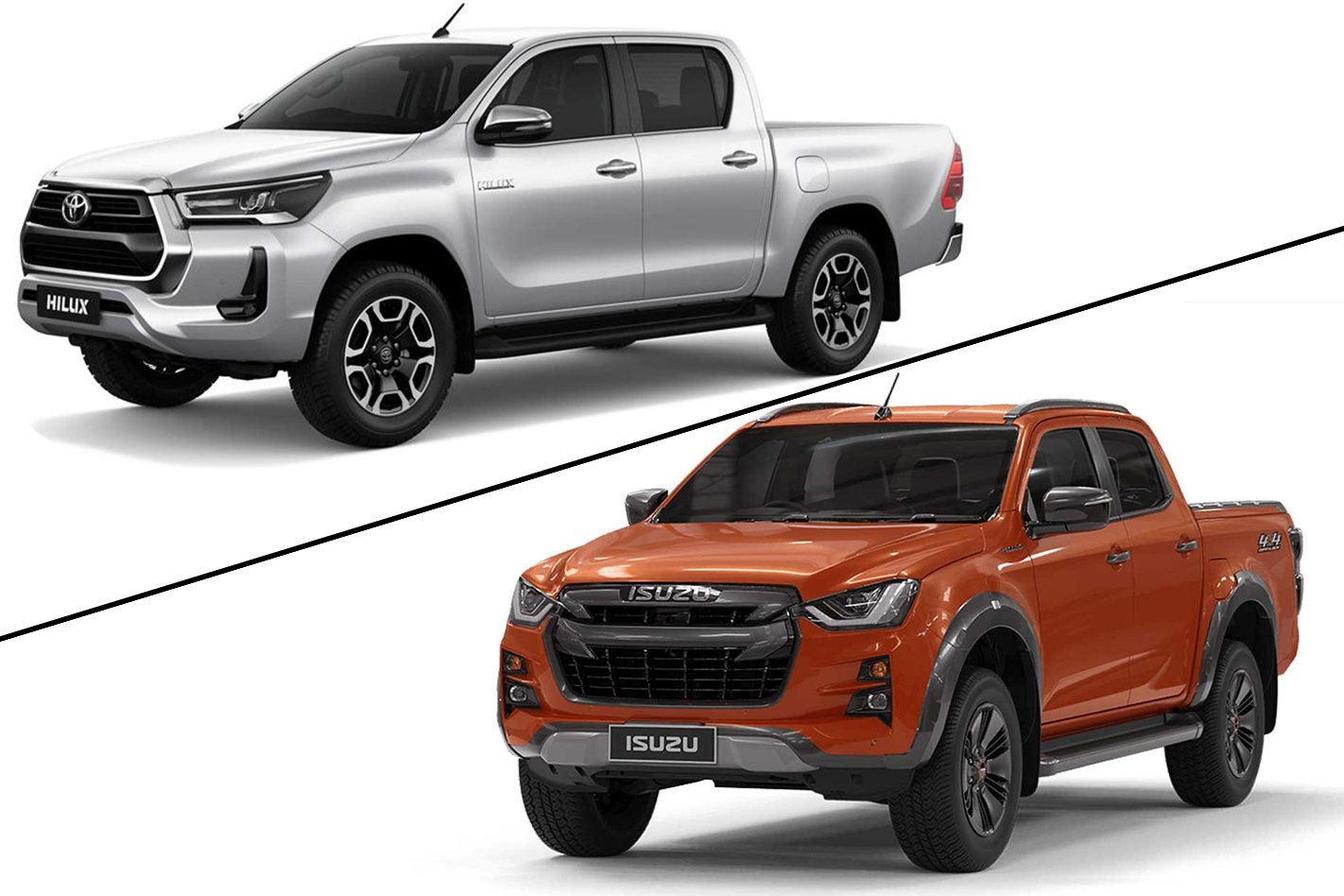 Toyota HiLux vs Isuzu D-MAX