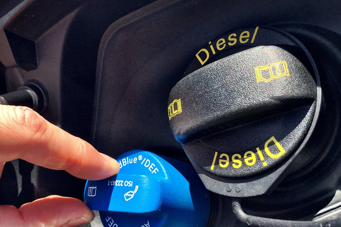 Adblue in Diesel engine